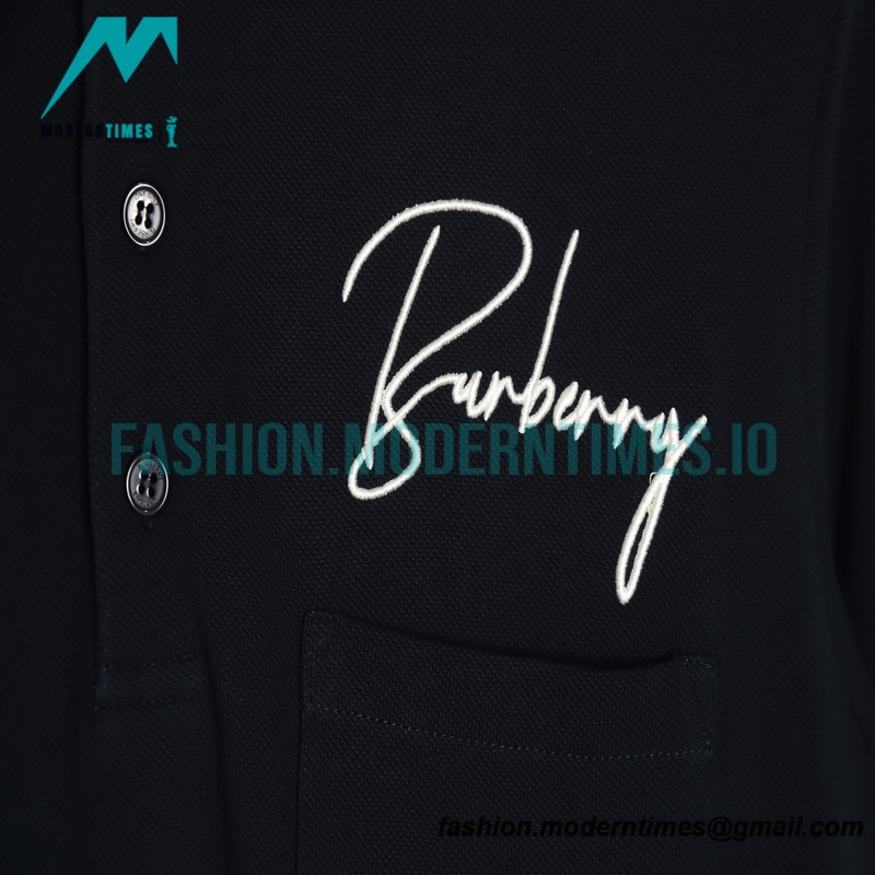 Burberry - 22ss Art Signature Short-sleeved Polo Shirt