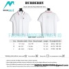 Burberry - Short-sleeved Polo With Red Trim