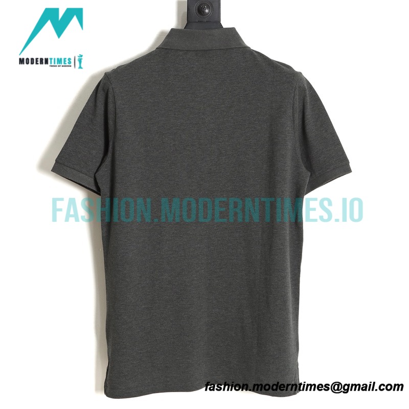 Burberry - 23SS Embroidered Short-sleeved Polo With B-line Front
