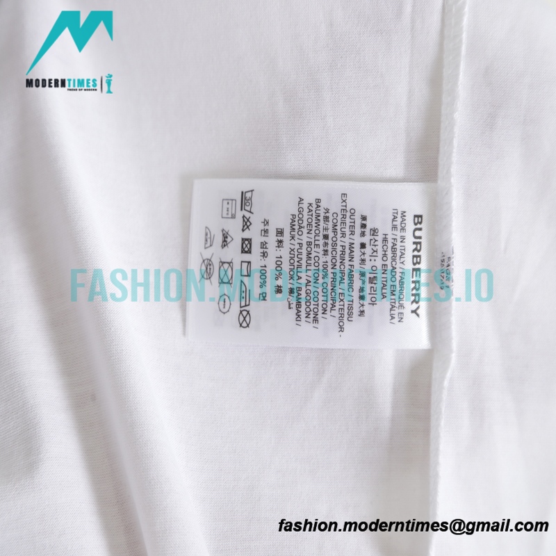 Burberry - Classic Chest Compression Rubber TB Letter Short Sleeve
