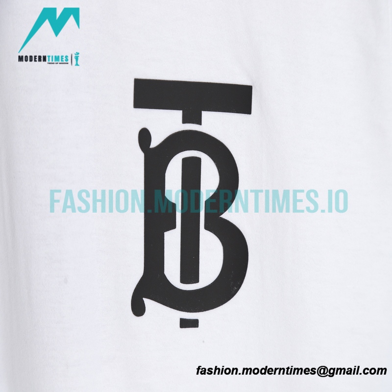 Burberry - Classic Chest Compression Rubber TB Letter Short Sleeve