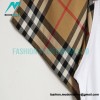 Burberry - Classic Plaid Sleeve Stitched Short Sleeve T-shirt