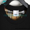 Burberry - Classic Plaid Sleeve Stitched Short Sleeve T-shirt