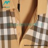 Burberry - Checked Lapel Short-sleeved Polo Shirt