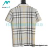 Burberry - Checked Lapel Short-sleeved Polo Shirt