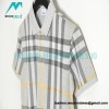 Burberry - Checked Lapel Short-sleeved Polo Shirt