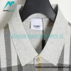 Burberry - Checked Lapel Short-sleeved Polo Shirt