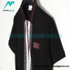 Burberry - Striped Printed Logo Lapel Short-sleeved Polo Shirt