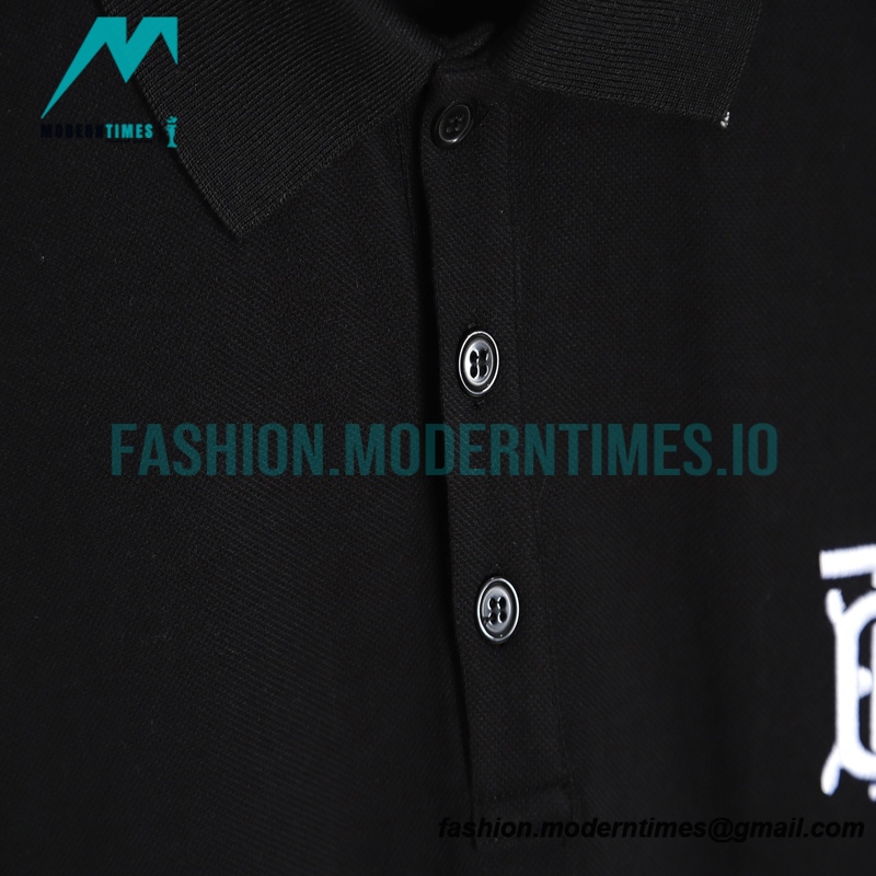 Burberry -Classic TB Embroidered Logo Short-sleeved Polo Shirt