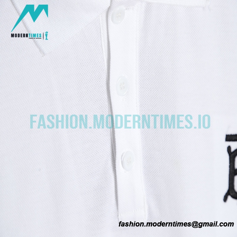 Burberry -Classic TB Embroidered Logo Short-sleeved Polo Shirt