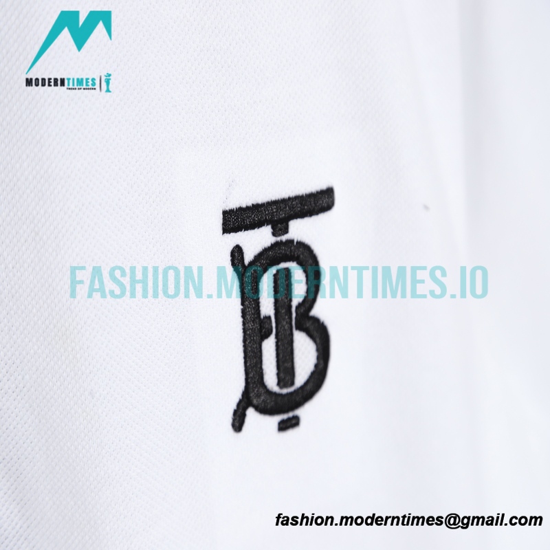 Burberry -Classic TB Embroidered Logo Short-sleeved Polo Shirt