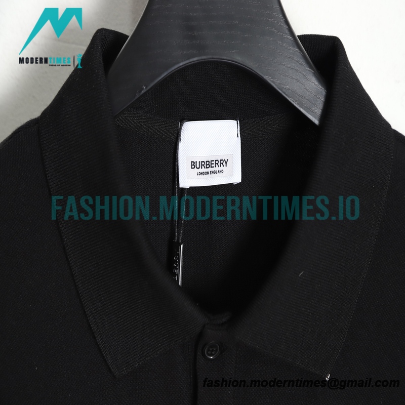 Burberry -Classic TB Embroidered Logo Short-sleeved Polo Shirt