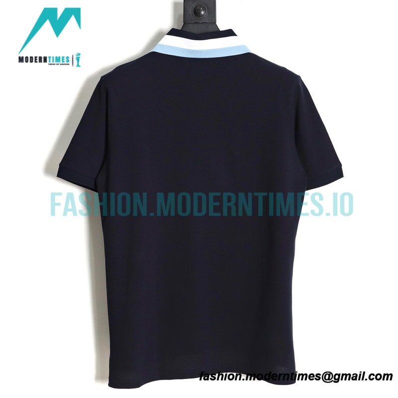 Burberry - 21SS Short-sleeved Polo Shirt With Classic Embroidered 