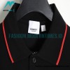 Burberry - Short-sleeved Polo With Red Trim