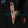 Burberry - Short-sleeved Polo With Red Trim