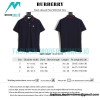 Burberry - Short-sleeved Polo With Red Trim