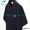 Burberry - Short-sleeved Polo With Red Trim