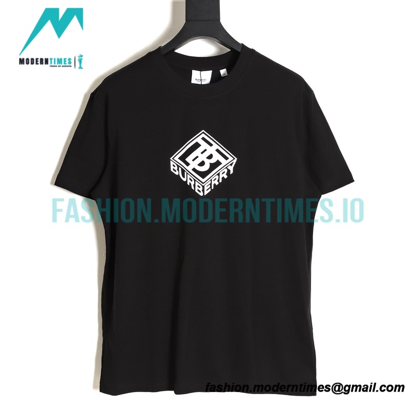 Burberry - TB Letter Logo Classic Logo Printed Short-sleeved T-shirt