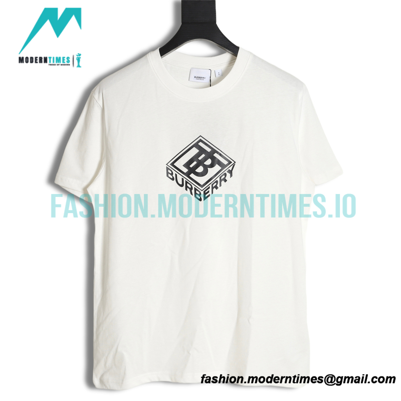 Burberry - TB Letter Logo Classic Logo Printed Short-sleeved T-shirt