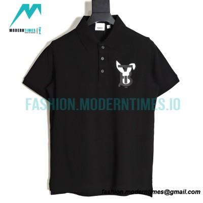 Burberry - 23SS Year Of The Rabbit Limited Short Sleeve Polo With Bunny Print