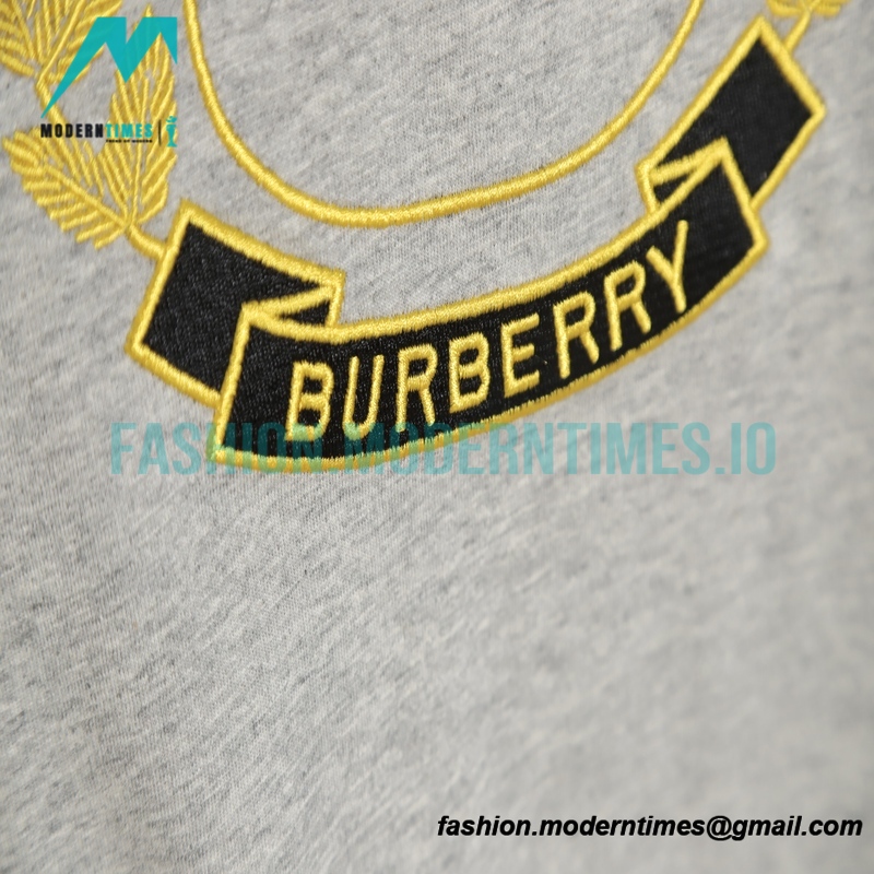 Burberry - 23ss Oak Leaf Micro Letter Print Short Sleeve