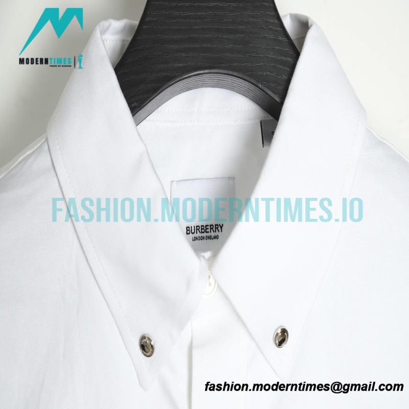 Burberry - 22SS Pocket Silicone Letter Short-sleeved Shirt