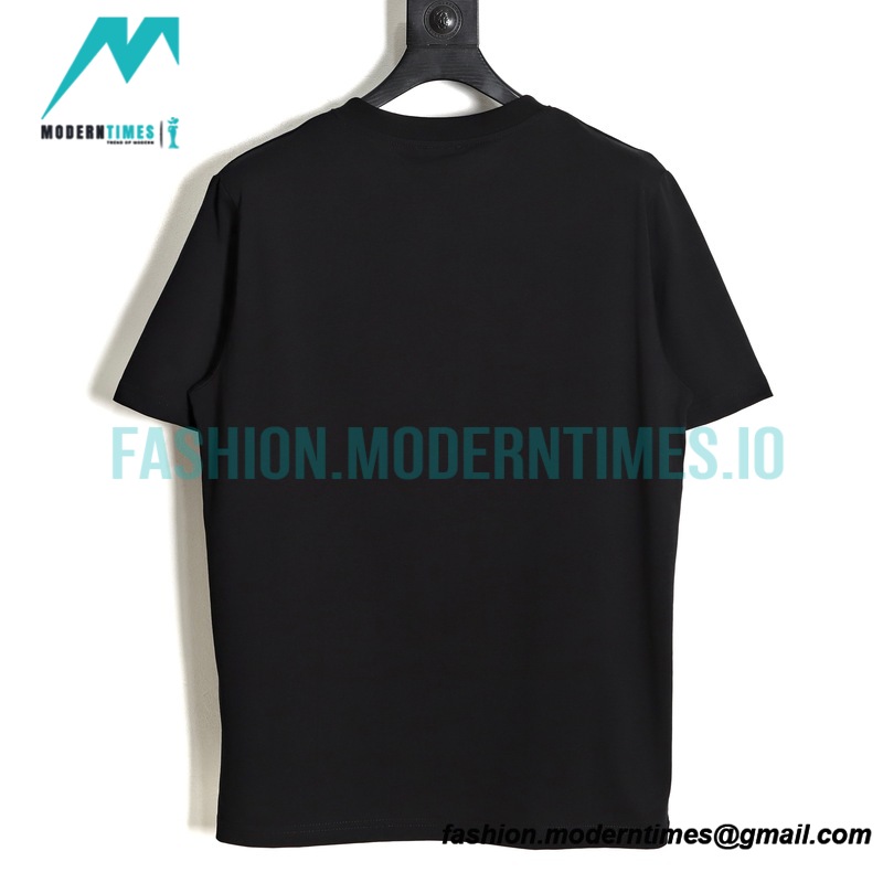 Burberry - 23SS Short Sleeve T-shirt With Embroidered Oak Leaf Logo