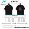 Burberry - 2023SS Back New Knight Charger Logo Short-sleeved T-shirt