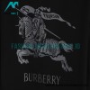 Burberry - 2023SS Back New Knight Charger Logo Short-sleeved T-shirt