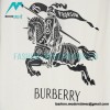 Burberry - 2023SS Back New Knight Charger Logo Short-sleeved T-shirt
