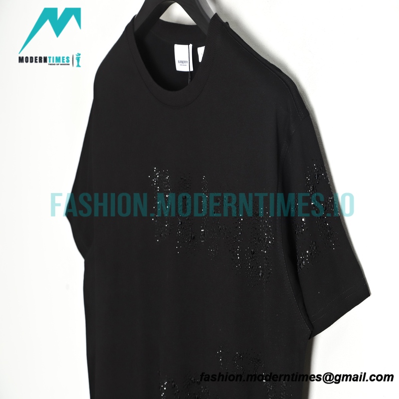 Burberry - 23SS Horseferry Hot-drill Logo Short-sleeved T-shirt