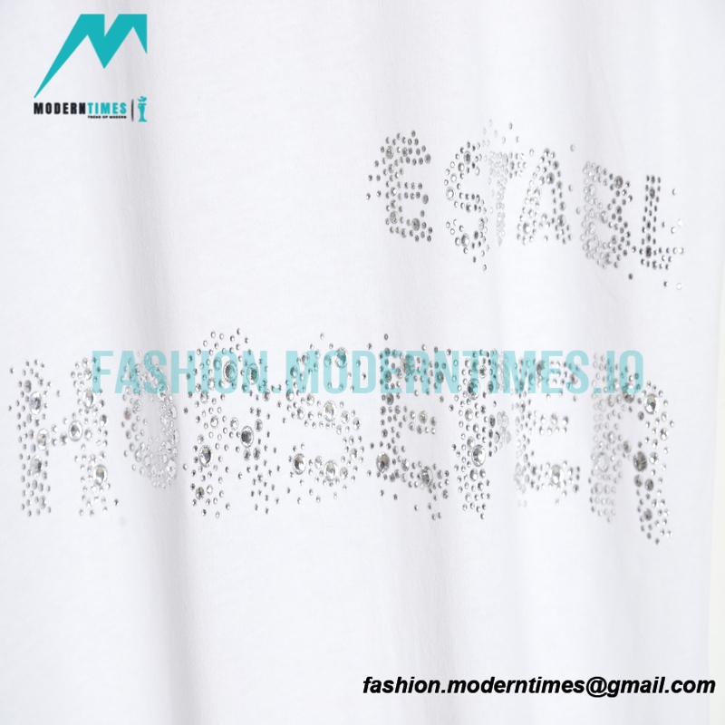 Burberry - 23SS Horseferry Hot-drill Logo Short-sleeved T-shirt