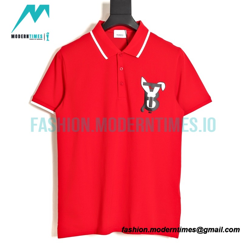 Burberry - 23SS Year Of The Rabbit Printed Short-sleeved Polo Shirt