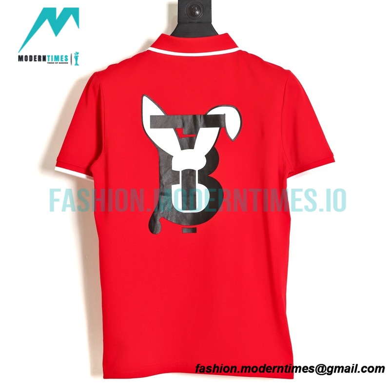 Burberry - 23SS Year Of The Rabbit Printed Short-sleeved Polo Shirt