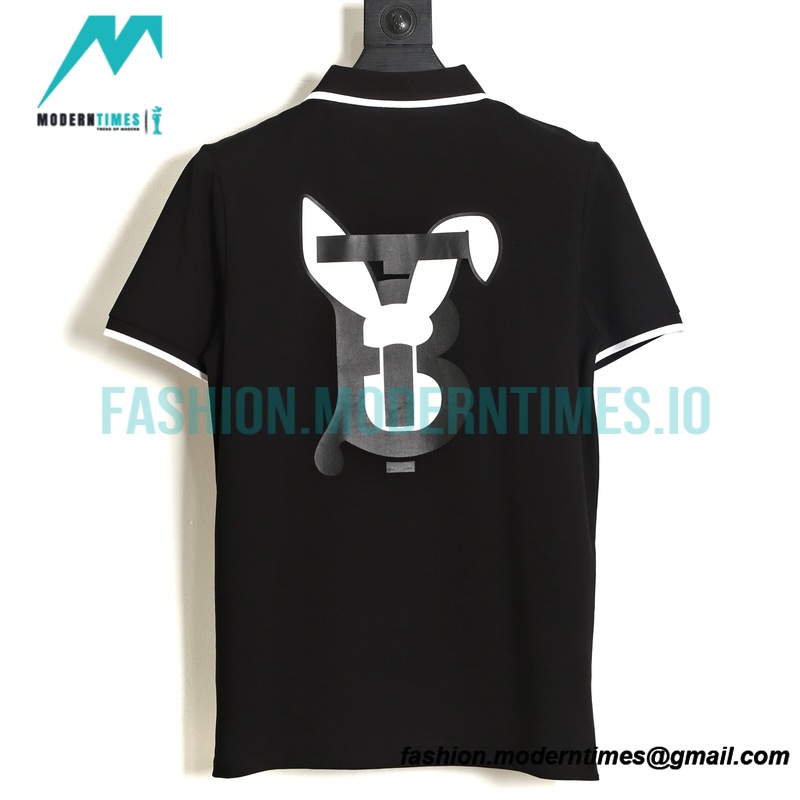 Burberry - 23SS Year Of The Rabbit Printed Short-sleeved Polo Shirt
