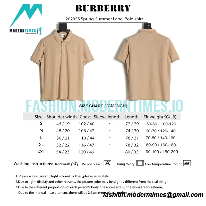 Burberry - 2023SS Spring Summer Lapel Polo T-shirt