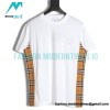 Burberry - Short Sleeved T-shirt With B Label Embroidery Stitched On The Chest
