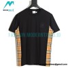 Burberry - Short Sleeved T-shirt With B Label Embroidery Stitched On The Chest