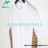 Burberry - Short Sleeved T-shirt With B Label Embroidery Stitched On The Chest