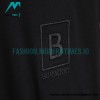 Burberry - Short Sleeved T-shirt With B Label Embroidery Stitched On The Chest