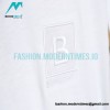 Burberry - Short Sleeved T-shirt With B Label Embroidery Stitched On The Chest