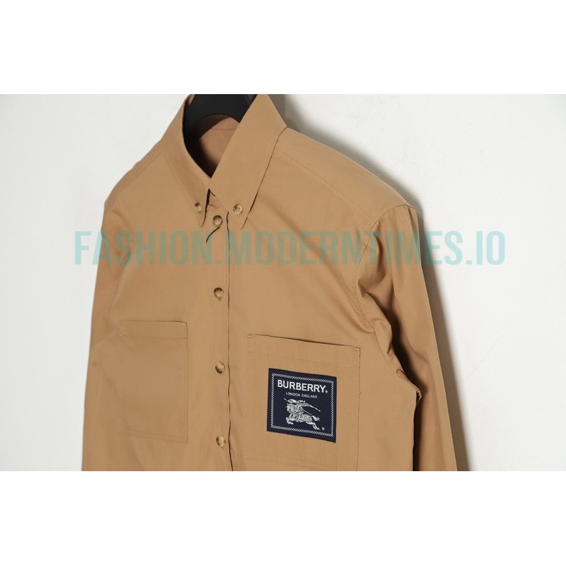 Burberry - 23SS long-sleeved shirt for war Horses