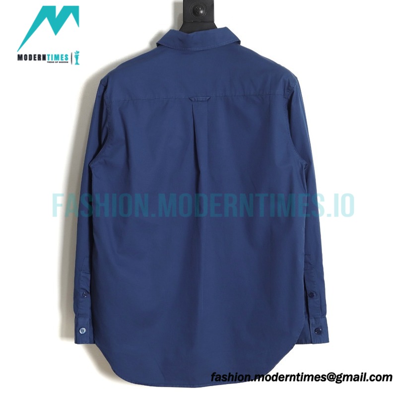 Burberry - 23SS Small Embroidered Long-sleeved Shirt