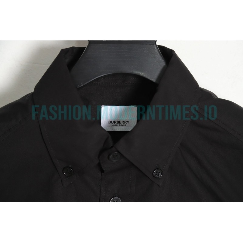 Burberry - 23SS Wheat Badge Embroidered Shirt