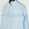 Burberry - 22FW Signature Embroidered Long Sleeve Shirt