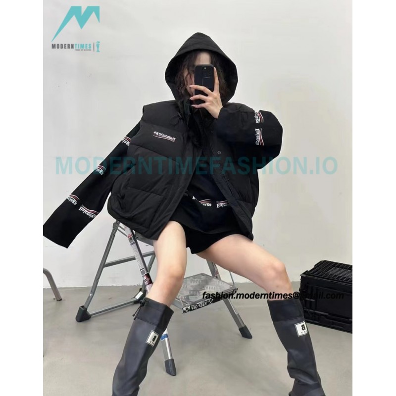 Balenciaga - Cola Wave Loose Down Padded Vest
