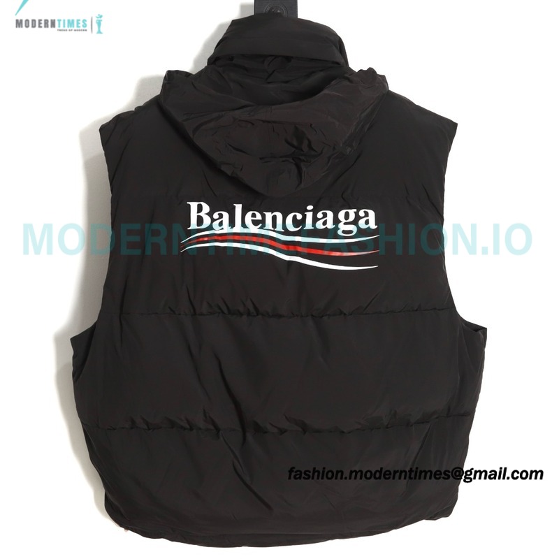 Balenciaga - Cola Wave Loose Down Padded Vest