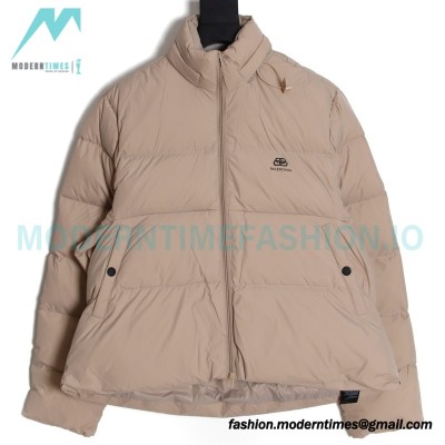Balenciaga - Lock Small Logo Printed Down Jacket