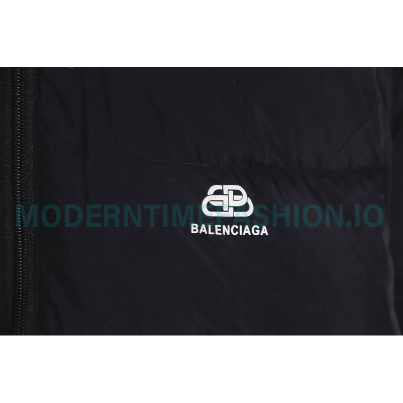 Balenciaga - Lock Small Logo Printed Down Jacket