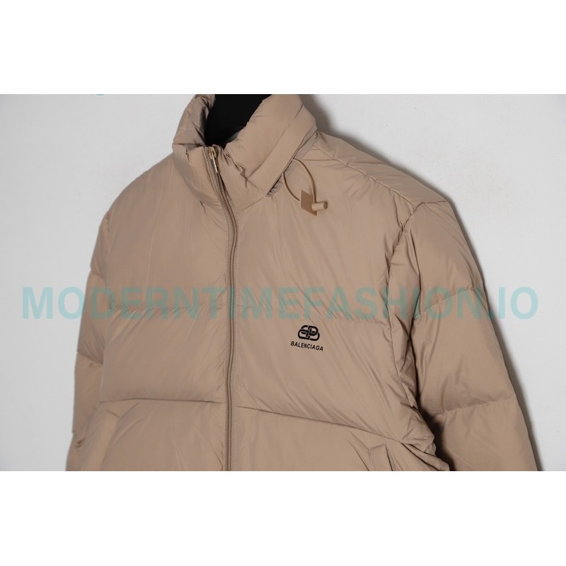 Balenciaga - Lock Small Logo Printed Down Jacket